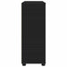 Dulap de depozitare Negru 80 x 31 x 81 cm Lemn compozit - WALTI WALTI