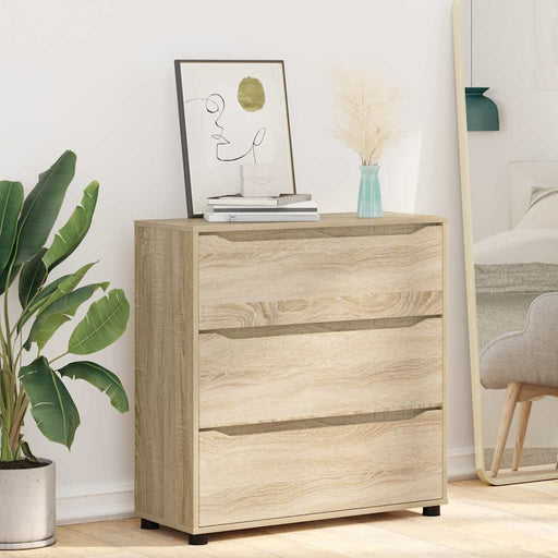 Dulap de depozitare Stejar Sonoma 80 x 31 x 81 cm Lemn compozit - WALTI WALTI