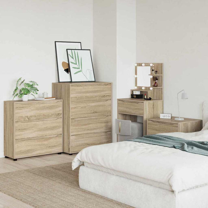 Dulap de depozitare Stejar Sonoma 80 x 31 x 81 cm Lemn compozit - WALTI WALTI