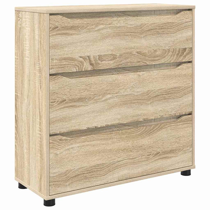 Dulap de depozitare Stejar Sonoma 80 x 31 x 81 cm Lemn compozit - WALTI WALTI