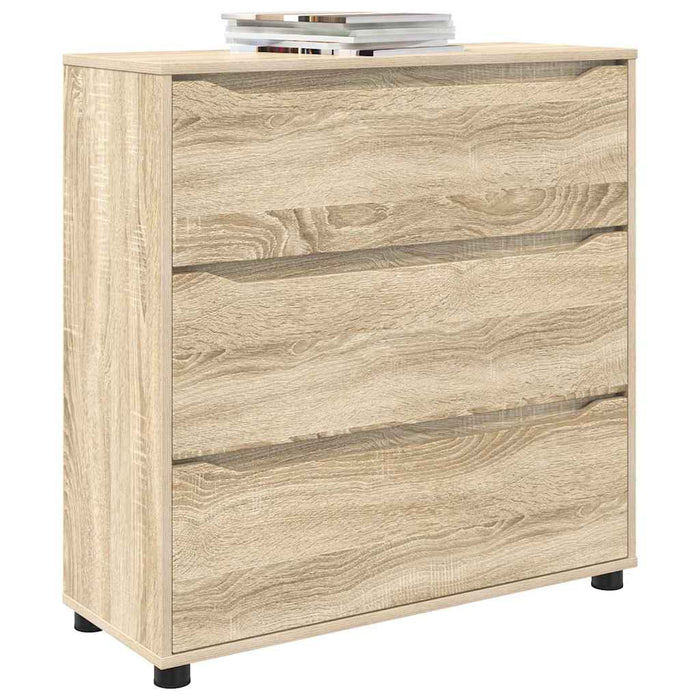 Dulap de depozitare Stejar Sonoma 80 x 31 x 81 cm Lemn compozit - WALTI WALTI