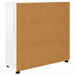 Dulap de depozitare Alb lucios 80 x 31 x 81 cm Lemn compozit - WALTI WALTI
