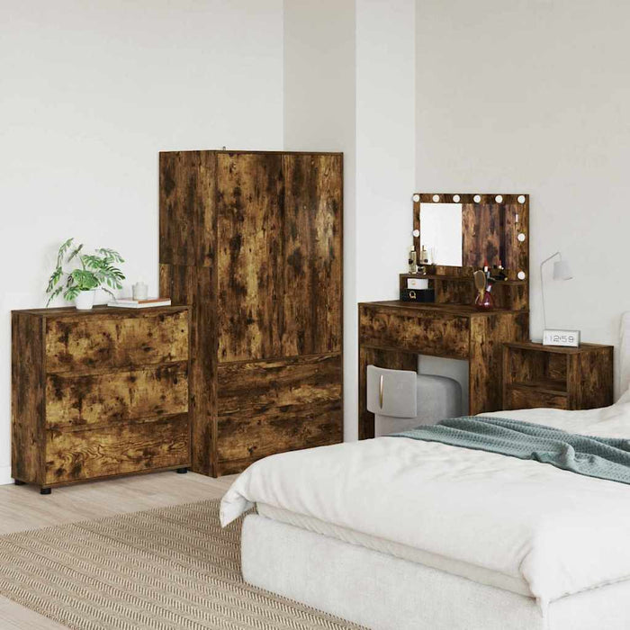Dulap de depozitare Stejar fumuriu 80 x 31 x 81 cm - WALTI WALTI