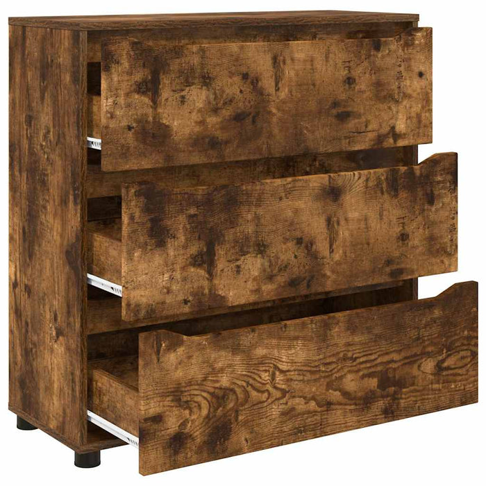 Dulap de depozitare Stejar fumuriu 80 x 31 x 81 cm - WALTI WALTI