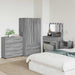 Dulap de depozitare Gri Sonoma 80 x 31 x 81 cm Lemn compozit - WALTI WALTI