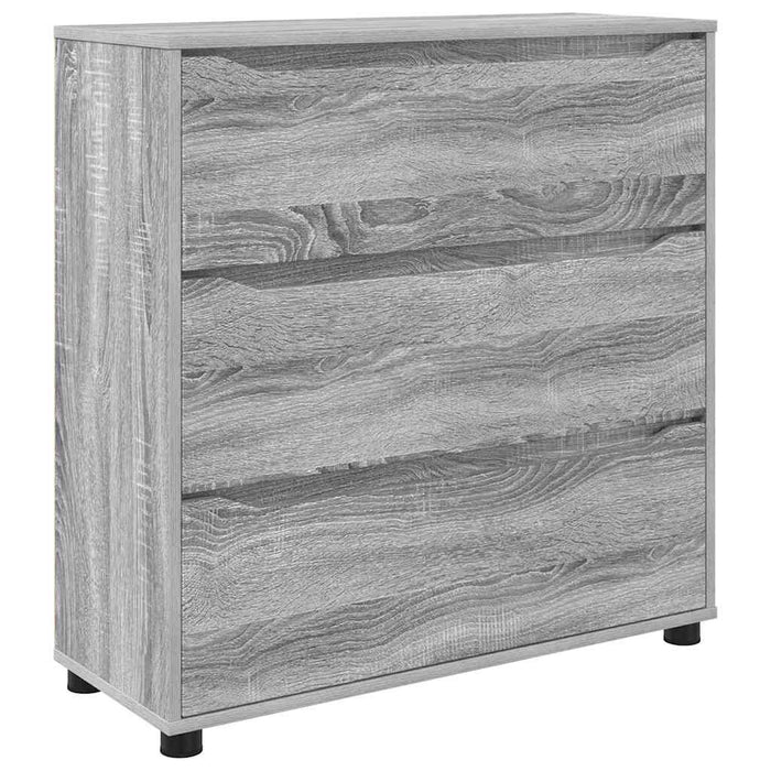 Dulap de depozitare Gri Sonoma 80 x 31 x 81 cm Lemn compozit - WALTI WALTI