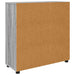 Dulap de depozitare Gri Sonoma 80 x 31 x 81 cm Lemn compozit - WALTI WALTI