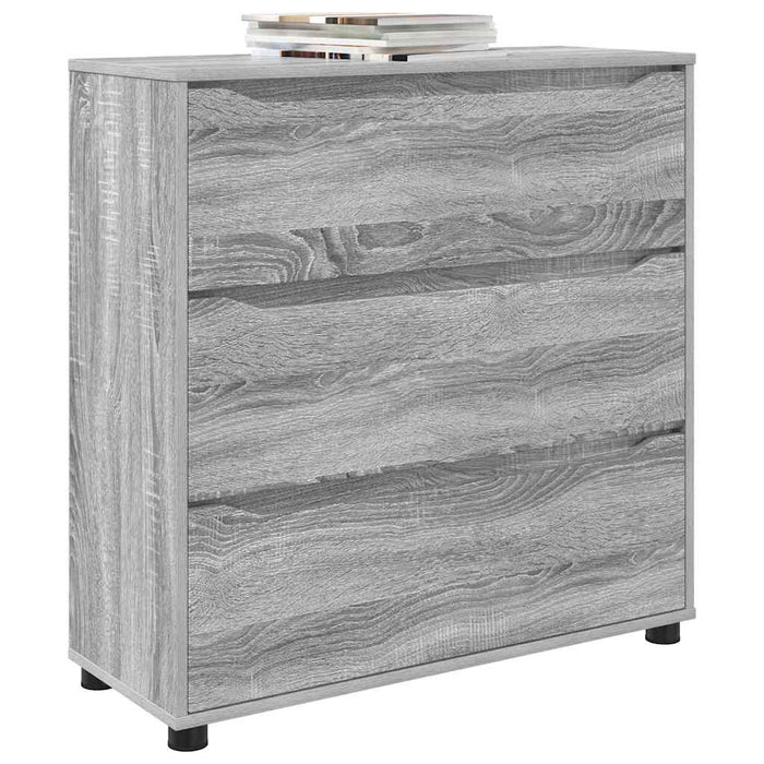 Dulap de depozitare Gri Sonoma 80 x 31 x 81 cm Lemn compozit - WALTI WALTI