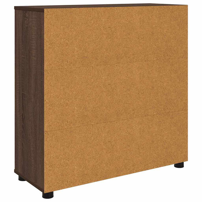 Dulap de depozitare Stejar închis 80 x 31 x 81 cm Lemn compozit - WALTI WALTI