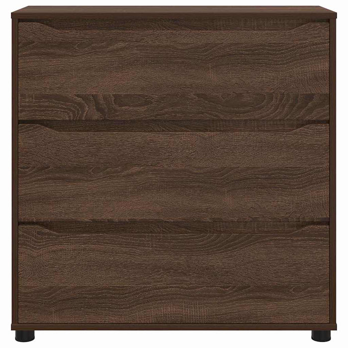 Dulap de depozitare Stejar închis 80 x 31 x 81 cm Lemn compozit - WALTI WALTI
