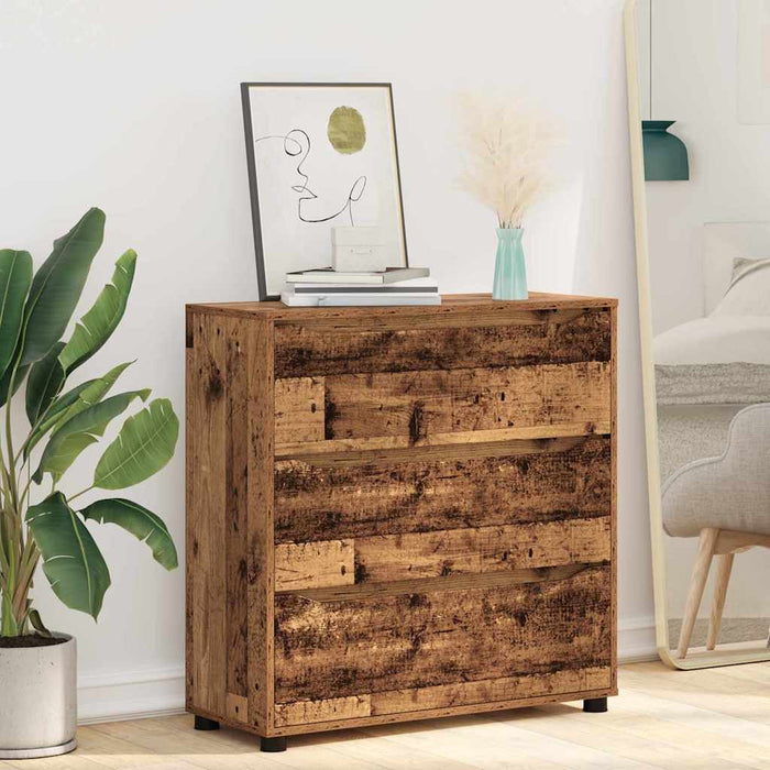 Dulap de depozitare Lemn Vechi 80 x 31 x 81 cm Lemn compozit - WALTI WALTI