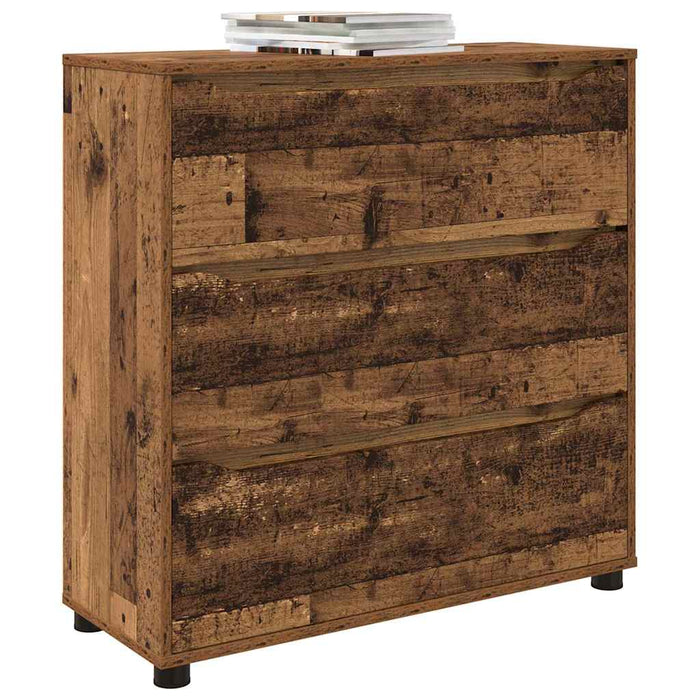 Dulap de depozitare Lemn Vechi 80 x 31 x 81 cm Lemn compozit - WALTI WALTI