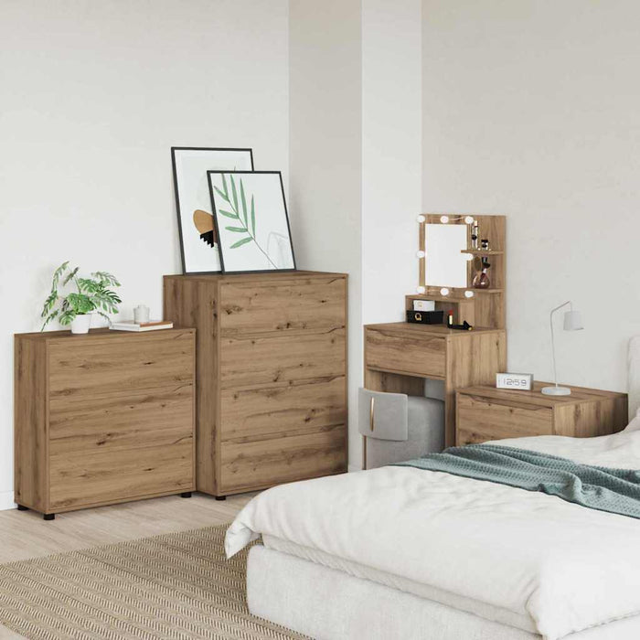 Dulap de depozitare Stejar Artizanal 80 x 31 x 81 cm - WALTI WALTI