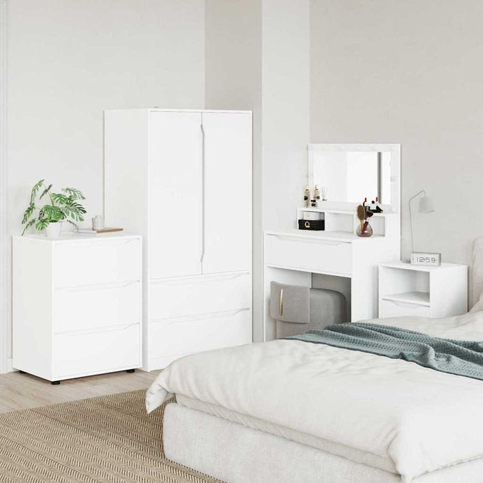 Dulap de depozitare Alb 60 x 48 x 81 cm Lemn compozit - WALTI WALTI