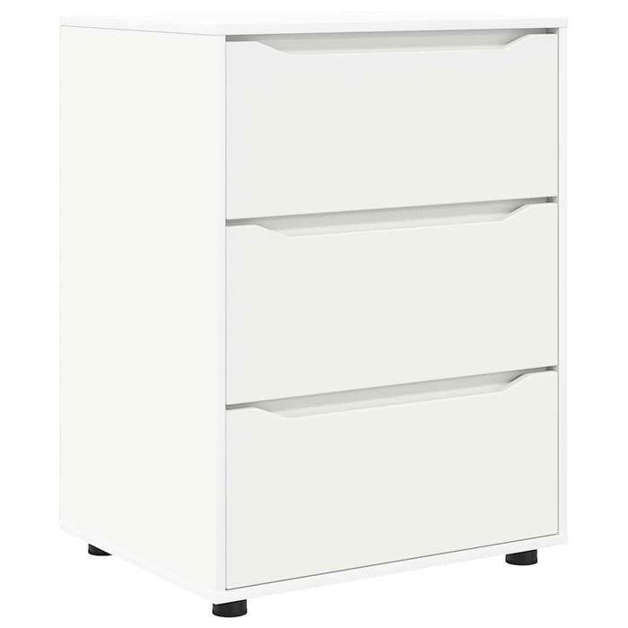 Dulap de depozitare Alb 60 x 48 x 81 cm Lemn compozit - WALTI WALTI