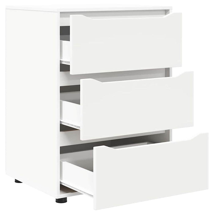 Dulap de depozitare Alb 60 x 48 x 81 cm Lemn compozit - WALTI WALTI