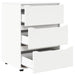 Dulap de depozitare Alb 60 x 48 x 81 cm Lemn compozit - WALTI WALTI