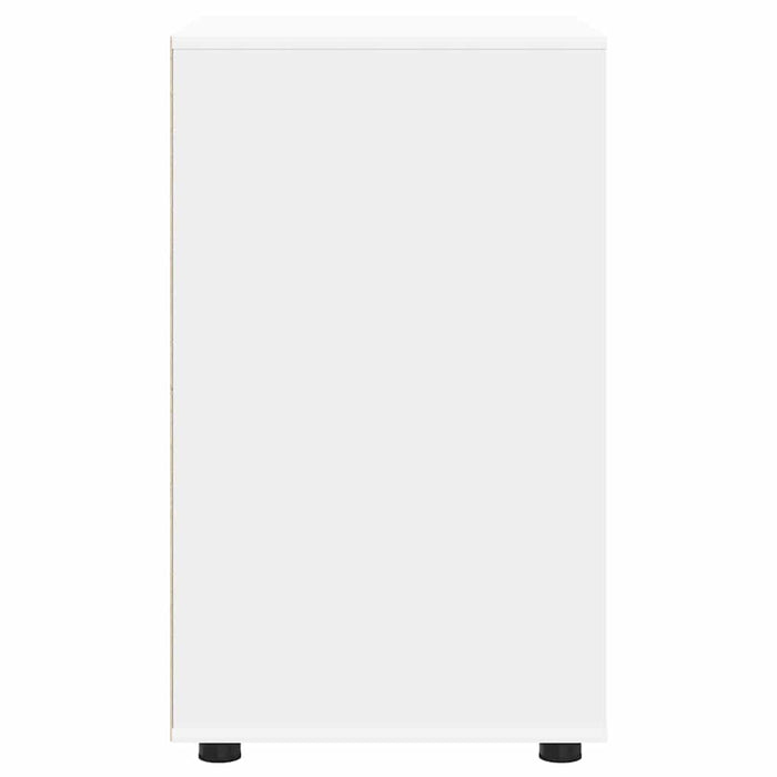Dulap de depozitare Alb 60 x 48 x 81 cm Lemn compozit - WALTI WALTI