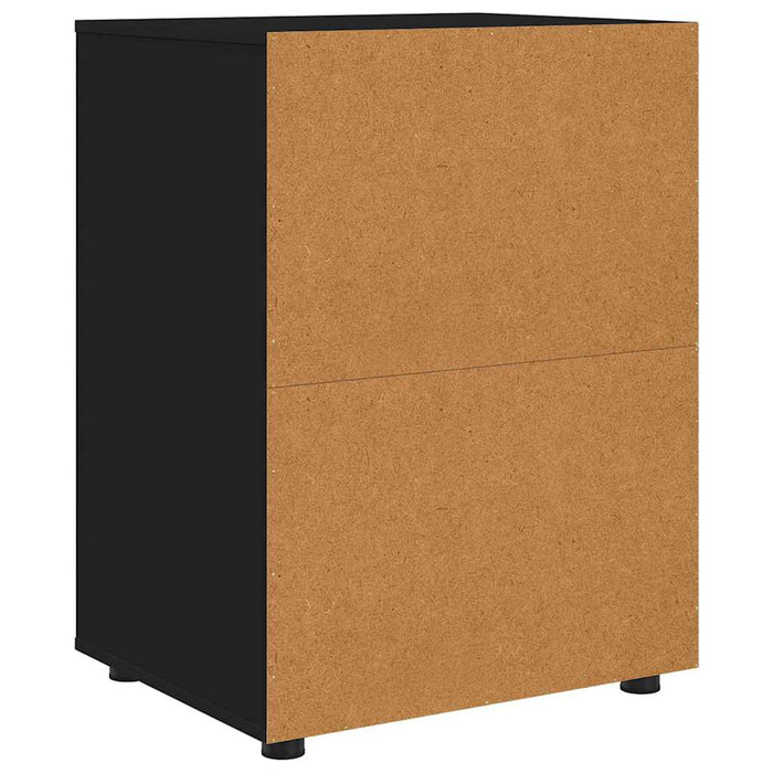 Dulap de depozitare Negru 60 x 48 x 81 cm Lemn compozit WALTI