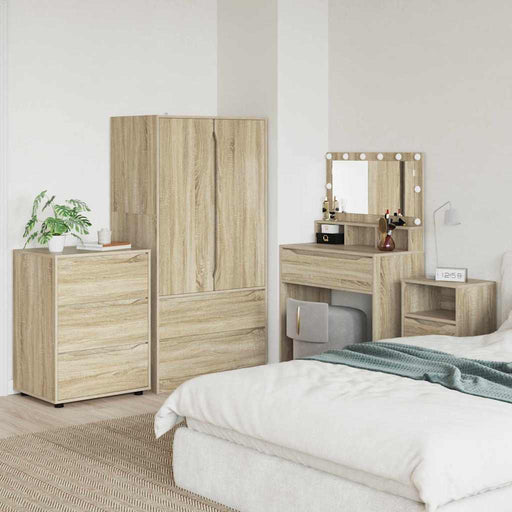Dulap de depozitare Stejar Sonoma 60 x 48 x 81 cm Lemn compozit - WALTI WALTI
