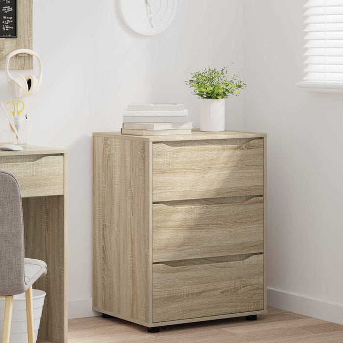 Dulap de depozitare Stejar Sonoma 60 x 48 x 81 cm Lemn compozit - WALTI WALTI