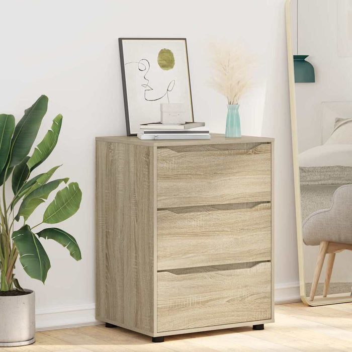 Dulap de depozitare Stejar Sonoma 60 x 48 x 81 cm Lemn compozit - WALTI WALTI