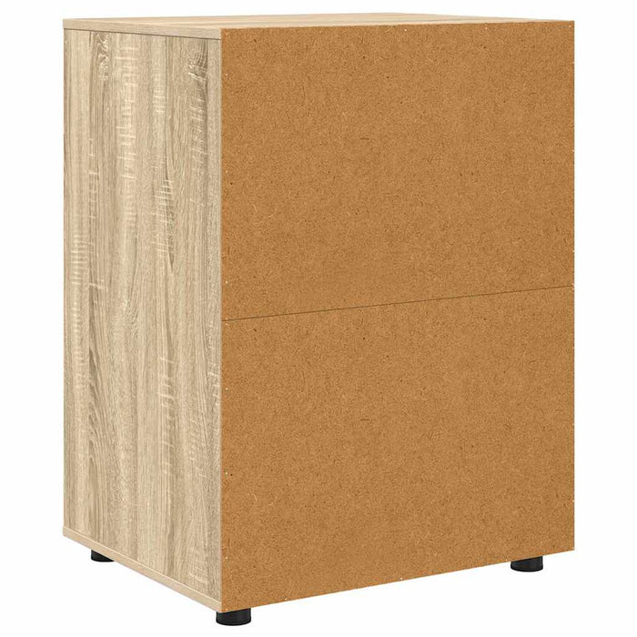 Dulap de depozitare Stejar Sonoma 60 x 48 x 81 cm Lemn compozit - WALTI WALTI