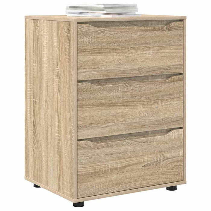 Dulap de depozitare Stejar Sonoma 60 x 48 x 81 cm Lemn compozit - WALTI WALTI
