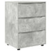 Dulap de depozitare Gri din beton 60 x 48 x 81 cm Lemn compozit - WALTI WALTI