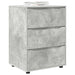 Dulap de depozitare Gri din beton 60 x 48 x 81 cm Lemn compozit - WALTI WALTI