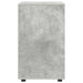 Dulap de depozitare Gri din beton 60 x 48 x 81 cm Lemn compozit - WALTI WALTI
