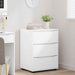 Dulap de depozitare Alb lucios 60 x 48 x 81 cm Lemn compozit - WALTI WALTI
