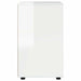 Dulap de depozitare Alb lucios 60 x 48 x 81 cm Lemn compozit - WALTI WALTI