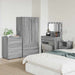 Dulap de depozitare Gri Sonoma 60 x 48 x 81 cm Lemn compozit - WALTI WALTI