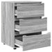 Dulap de depozitare Gri Sonoma 60 x 48 x 81 cm Lemn compozit - WALTI WALTI