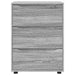 Dulap de depozitare Gri Sonoma 60 x 48 x 81 cm Lemn compozit - WALTI WALTI