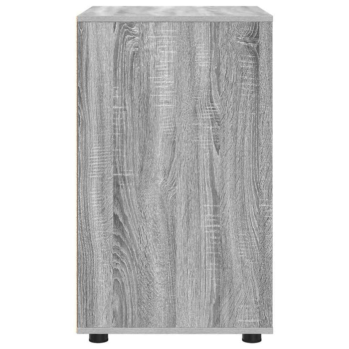 Dulap de depozitare Gri Sonoma 60 x 48 x 81 cm Lemn compozit - WALTI WALTI