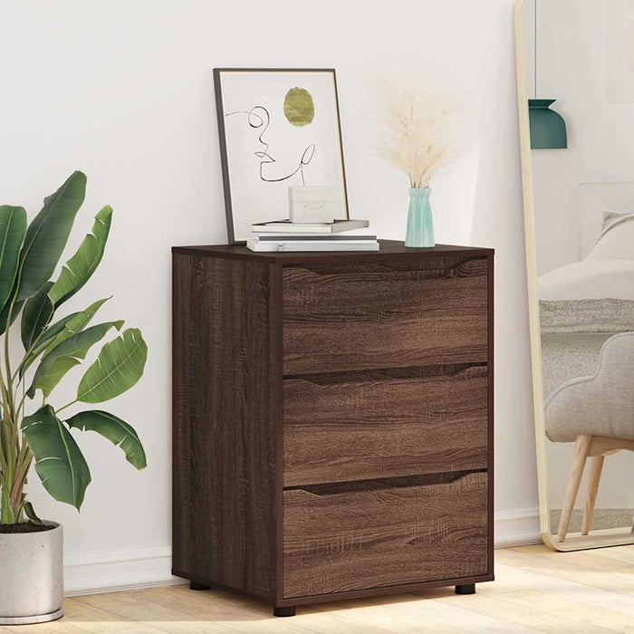 Dulap de depozitare Stejar închis 60 x 48 x 81 cm Lemn compozit - WALTI WALTI