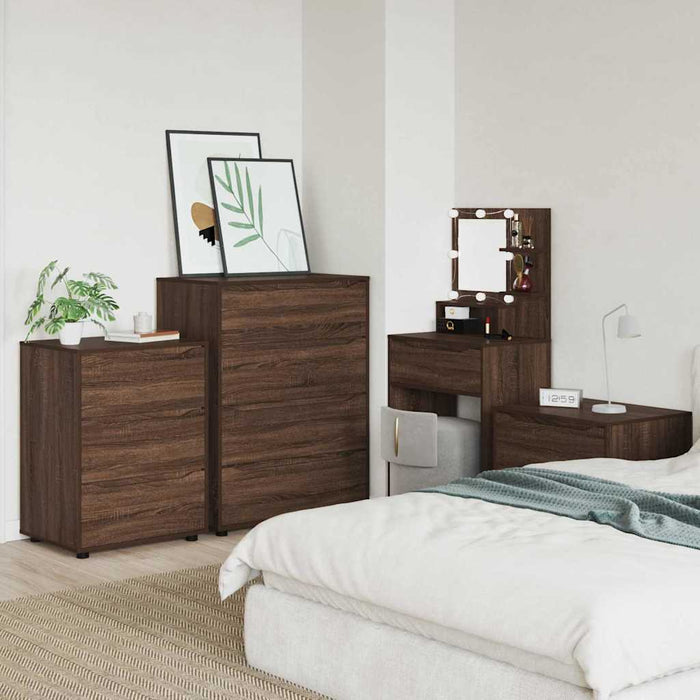 Dulap de depozitare Stejar închis 60 x 48 x 81 cm Lemn compozit - WALTI WALTI