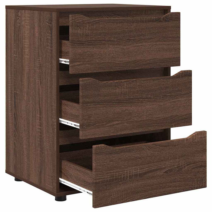Dulap de depozitare Stejar închis 60 x 48 x 81 cm Lemn compozit - WALTI WALTI