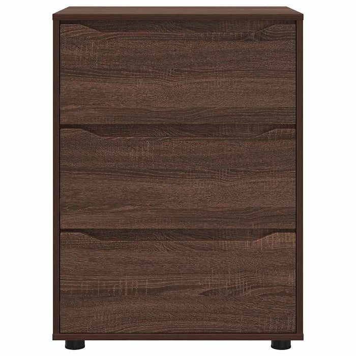 Dulap de depozitare Stejar închis 60 x 48 x 81 cm Lemn compozit - WALTI WALTI