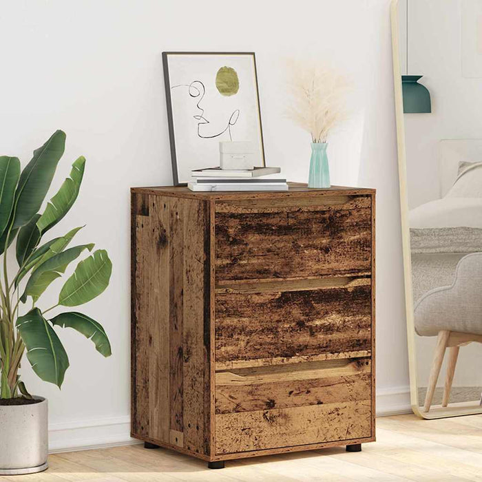 Dulap de depozitare Lemn Vechi 60 x 48 x 81 cm Lemn compozit - WALTI WALTI