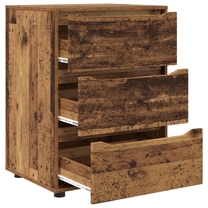 Dulap de depozitare Lemn Vechi 60 x 48 x 81 cm Lemn compozit - WALTI WALTI