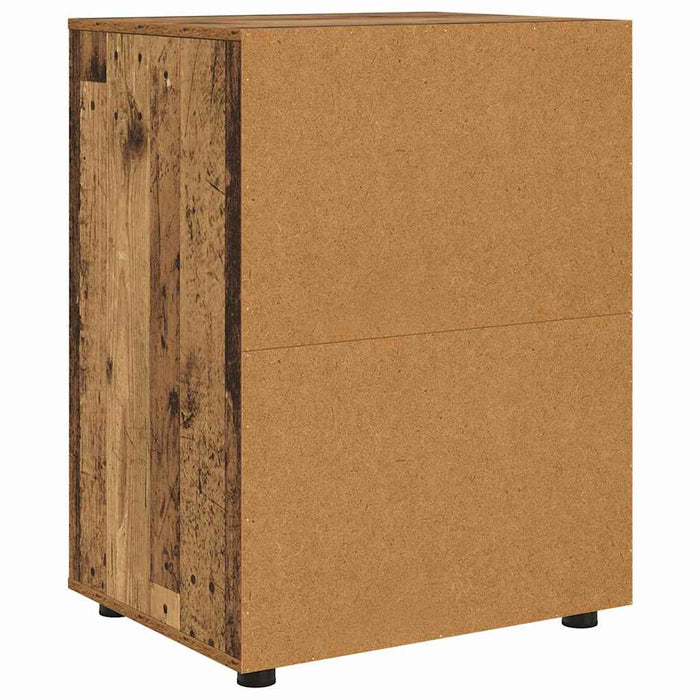 Dulap de depozitare Lemn Vechi 60 x 48 x 81 cm Lemn compozit - WALTI WALTI