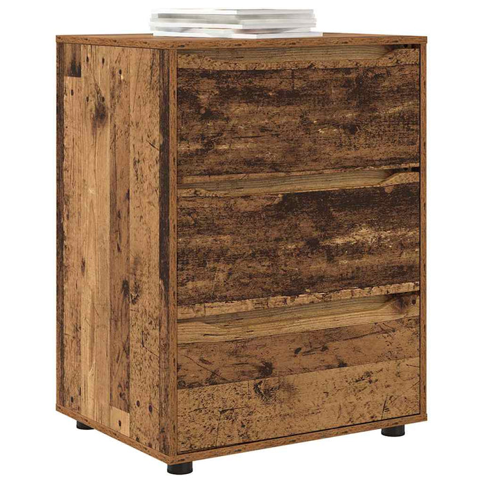 Dulap de depozitare Lemn Vechi 60 x 48 x 81 cm Lemn compozit - WALTI WALTI