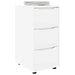Dulap de depozitare Alb 40 x 48 x 81 cm Lemn compozit - WALTI WALTI