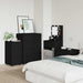 Dulap de depozitare Negru 40 x 48 x 81 cm Lemn compozit - WALTI WALTI