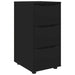 Dulap de depozitare Negru 40 x 48 x 81 cm Lemn compozit - WALTI WALTI