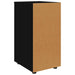 Dulap de depozitare Negru 40 x 48 x 81 cm Lemn compozit - WALTI WALTI