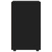 Dulap de depozitare Negru 40 x 48 x 81 cm Lemn compozit - WALTI WALTI